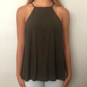 Lulus Olive Green Shirt